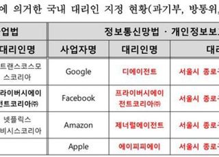 ‘구글 대리인법’ 발의…애플 등 해외사업자 ‘페이퍼컴퍼니’ 꼼수 막는다
