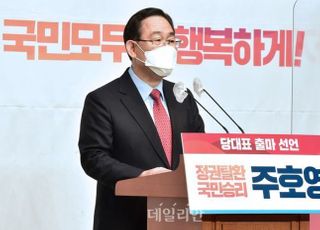 주호영 "대선은 지역구도…'충청' 윤석열, '대구' 주호영과 시너지"