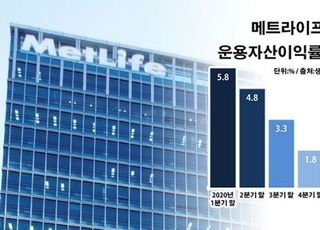 메트라이프, 청개구리 투자…마이너스 수익률 '수렁'