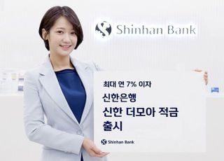 신한은행, 최대 연 7% 금리 ‘신한 더모아 적금’ 출시