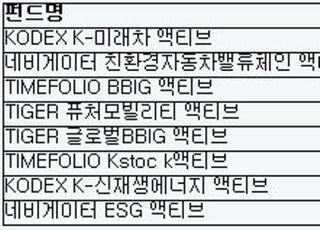 삼성운용, KODEX K-미래차 액티브 ETF 수익률 1위