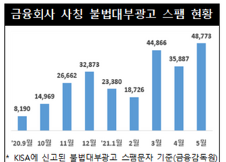 금융당국, '정부지원 대출' 불법광고 주의보 발령