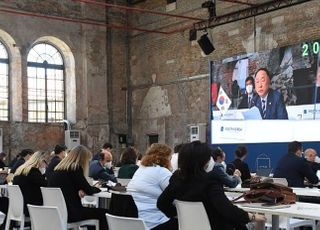 홍남기, G20 회의서 코로나19 극복 위한 정책연계 강조