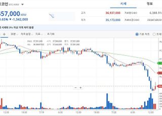 [코인뉴스] 비트코인 가격 3500만원도 흔들…패닉셀 불안