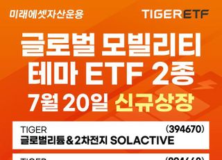 미래에셋, 글로벌 테마형 'TIGER ETF' 상장 이벤트