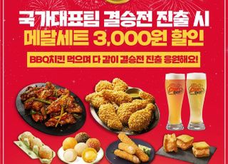 BBQ, ‘팀코리아 파이팅!’ 프로모션 진행