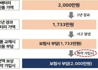 모든 보험사에서 전기차 배터리 보상 특약 판매