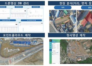 LH, 공기업 최초 '드론웍스 플랫폼' 구축 완료