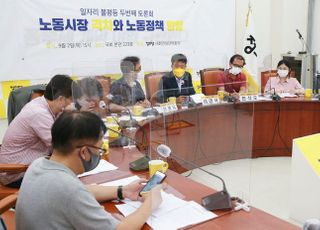  정의당, 일자리 불평등 두번째 토론회 '노동시장 격차와 노동청책 방향'