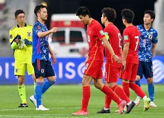 '합숙해봐야...' 중국, 텐백 세우고도 일본에 완패…베트남 아래 조 꼴찌