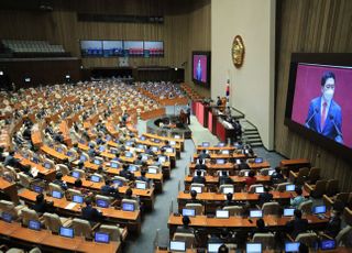 본회의, 김기현 국민의힘 원내대표 교섭단체 대표 연설