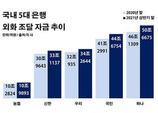 은행 외화 조달 총력전에도…유동성 관리 '난항'