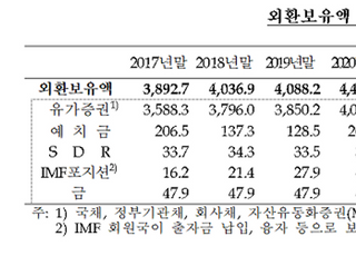 9월 외환보유액 4639억7000만 달러...또 역대최고