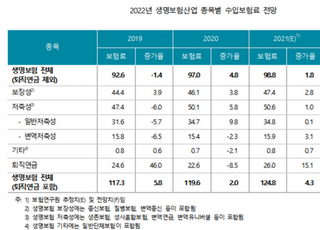 보험硏 "내년 보험산업 3% 성장…경제정상화 영향"