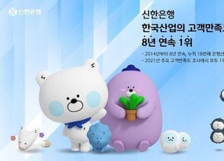 신한은행, 한국산업 고객만족도 8년 연속 1위