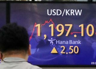 원달러 환율, 연고점 경신…1200원대 돌파