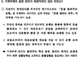 [단독] "대출 총량규제하면 입주 어려워져"…정부는 이미 알고 있었다