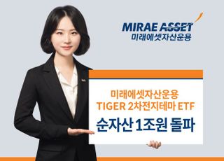 미래에셋 TIGER 2차전지테마 ETF, 순자산 1조 돌파