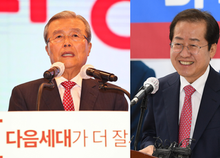 국민의힘 지도부, 홍준표 뜨자 김종인과 '화해 무드' 조성?