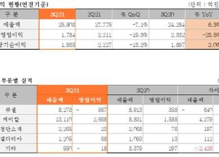 한화솔루션, 3Q 영업익 23.5% 감소…큐셀 적자전환