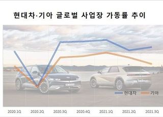 車 반도체 희비교차…가동률 현대차↑·기아↓