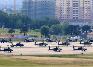 美, 주한미군 아파치헬기·포병여단 '상시주둔'으로 전환