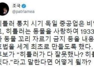 "히틀러도 동물보호"…이재명 '전두환 공과론'에 소환된 조만대장경