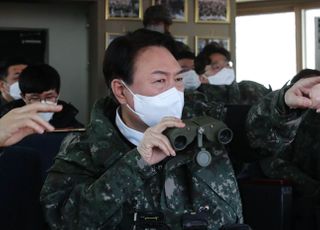 윤석열, 철원 육군 3사단 백골부대 방문