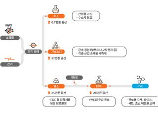 한화솔루션, 가성소다 年 100만t 체제 구축한다…"전기차 시대 대비"