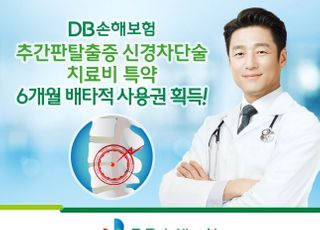 DB손보, 추간판탈출증 신경차단술 치료비 배타적사용권 획득