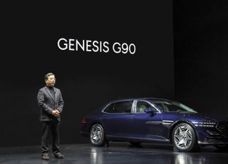 장재훈 사장 "G90 전동화 계획 없어…별도 플래그십 EV 개발"