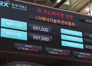 LG에너지솔루션 신규 상장, 시초가 59.7만원