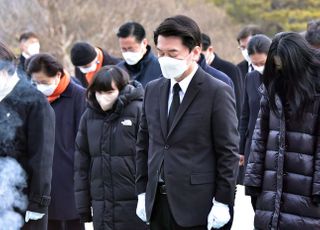 안철수 국민의당 대선 후보, 현충탑 참배