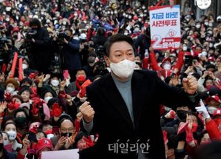 안철수와 단일화 결렬 기자회견 후 포항 찾은 윤석열