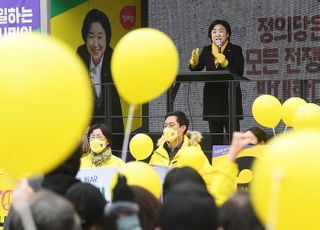 심상정, 경기 고양 집중 유세