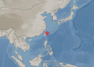 대만 타이베이 동남동쪽서 규모 5.1 지진 발생