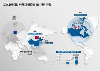 포스코케미칼, GM과 캐나다에 양극재 합작공장 건립