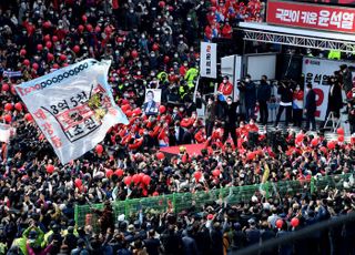 구름인파 몰린 윤석열 부산 유세