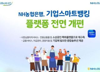 농협은행, 기업스마트뱅킹 플랫폼 전면 개편