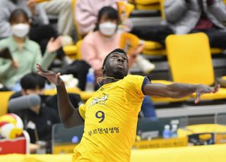 케이타, 프로배구 남자부 6라운드 MVP 선정