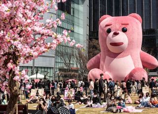 롯데홈쇼핑, 초대형 벨리곰 전시에 방문자 200만 돌파