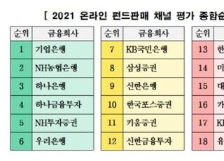 “온라인 펀드 판매 소비자 보호 미흡…증권보다 은행 우수”