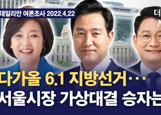 [여론조사 영상] 다가오는 6.1 지방선거... 서울시장·교육감 가상대결 결과는?