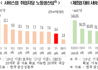 전경련 “韓서비스업 노동생산성 떨어진다…OECD 최하위권”