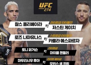 티빙, 8일부터 UFC 중계…성승헌·채민준 등 중계진 합류