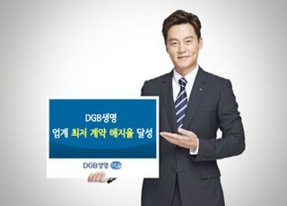 DGB생명 "완전판매 노력…업계 최저 계약 해지율 달성"