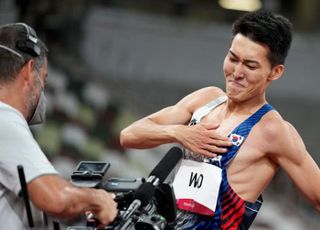 ‘현역 최강’ 누른 우상혁, 영그는 파리올림픽 금메달 꿈