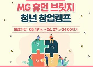 새마을금고중앙회, ‘MG 휴먼 브릿지 청년 창업캠프’ 개최