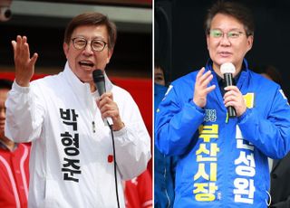 국힘 박형준 "다시 태어나도 살고 싶은 부산"…민주 변성완 "새로운 부산"