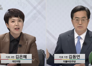 [TV토론] 8가지 의혹·논란 올려놓고…김동연~김은혜, 난타전 벌였다